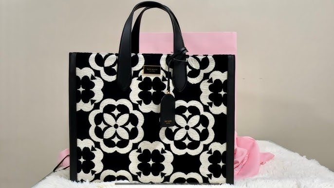 Manhattan Houndstooth Large Tote