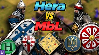 Georgians vs Slavs | 1v1 Arabia | vs MbL | AoE2