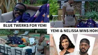 BLUE SEDUCES & TWERKS FOR YEMI | NELISSA AND YEMI WINS WEEK 6 HEAD OF HOUSE #bbnaija #bbtitans screenshot 1