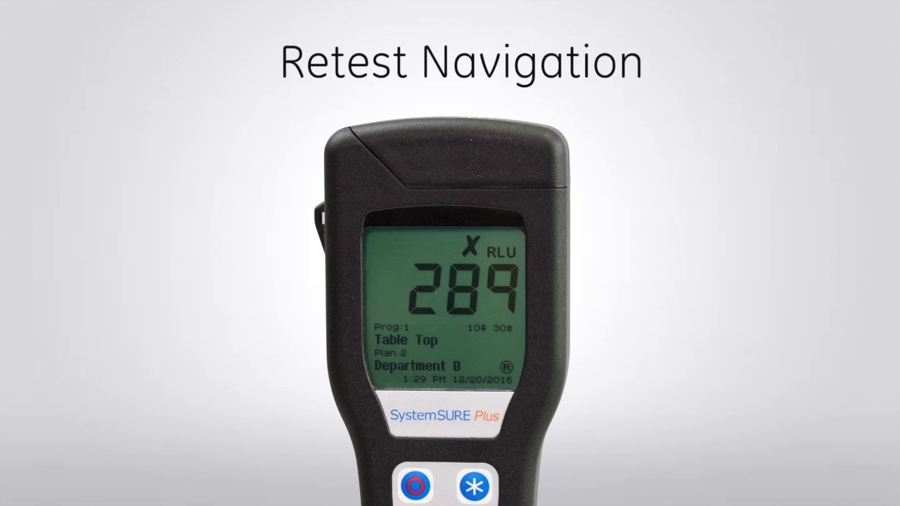 How to Perform a Retest on a Hygiena Luminometer YouTube