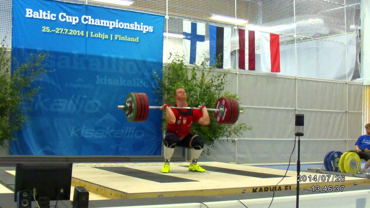 Daniel Dołęga - Baltic Cup 2014 - 202 kg