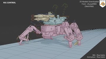 Machinery RIG Demo Reel [Blender]