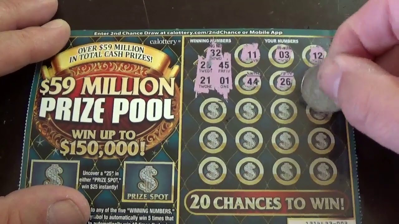 Lottery Scratch Off Tickets Crossword Puzzles + YouTube