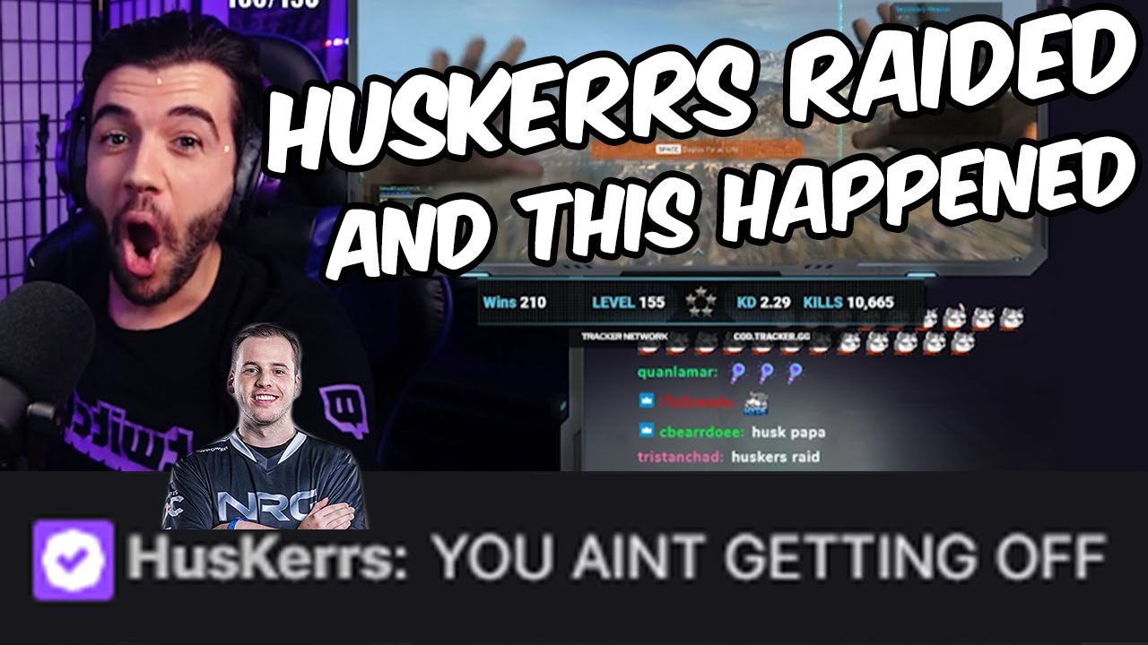 HUSKERRS RAIDED AND THIS GUN WAS NUTS