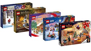 Мульт All LEGO Advent Calendar 2022 CompilationCollection Speed Build