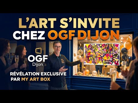OGF Inauguration à Dijon : Animations Artistiques Éblouissantes d'après plan de la Ville par aNa