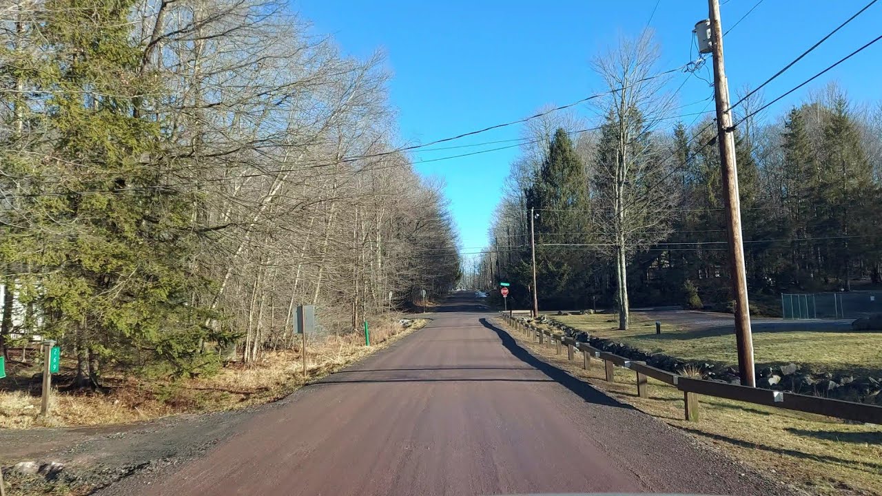 Driving from Pocono Lake to Plains, Pennsylvania