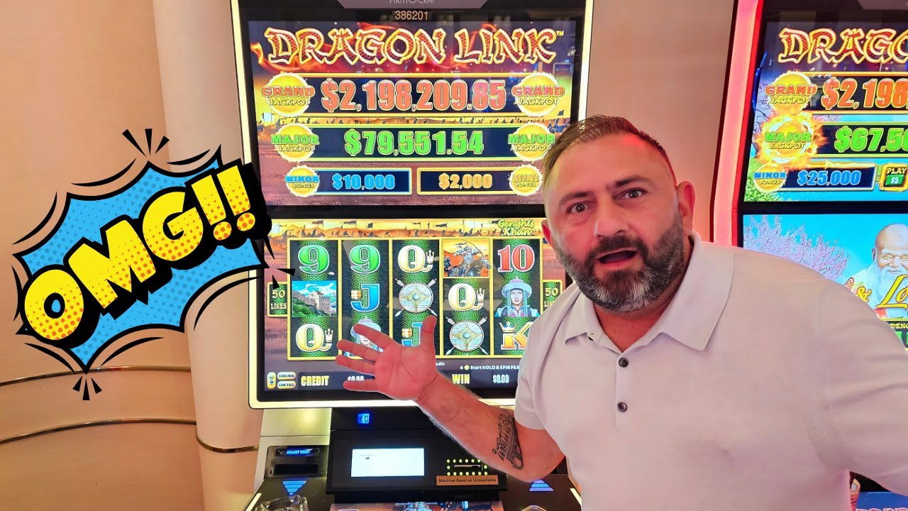 $2 MILLION GENGHIS KHAN DRAGON LINK 💰 My BIGGEST High Limit Challenge!