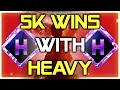 5k wins with Heavy full tournament w/commentary in THE FINALS