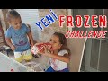 YENİ Frozen Challenge Elif ile Eğlenceli Video #EvdeKal #SendeOyna #SendeYap