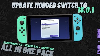 How to Update modded Nintendo Switch to 18.0.1 // Atmosphere 1.7.0 Hekate 6.1.1 // BEST GUIDE