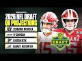 2026 NFL Draft QB Projections: Fernando Mendoza No. 1 to Raiders | Is Simpson a Day 1 or Day 2 QB? 🤔