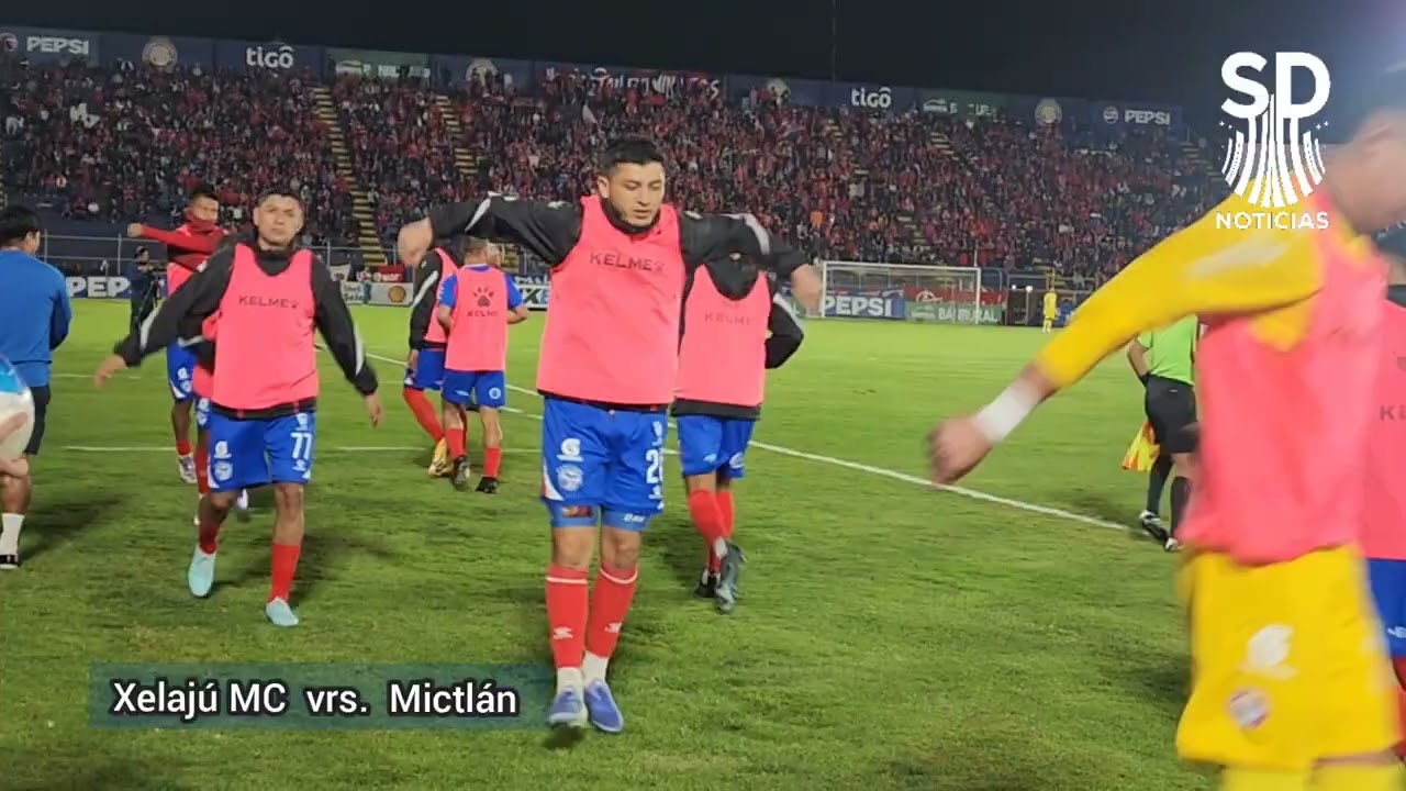 Estos son los 90 en 5 de Xelajú  vrs. Mictlán 