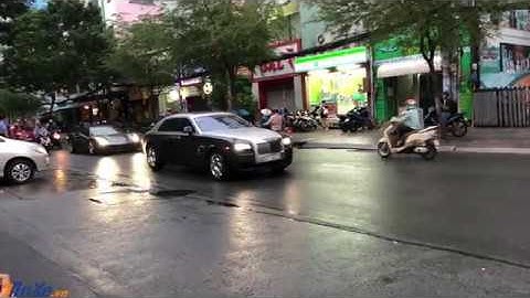 Rolls-Royce Ghost cùng Ferrari 488 GTB dự đám cưới Cường Đô La |TINXE.VN|