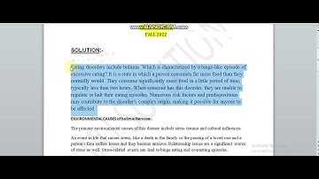 PSY404 GDB SOLUTION 2023 || PSY404 GDB SOLUTION FALL 2022