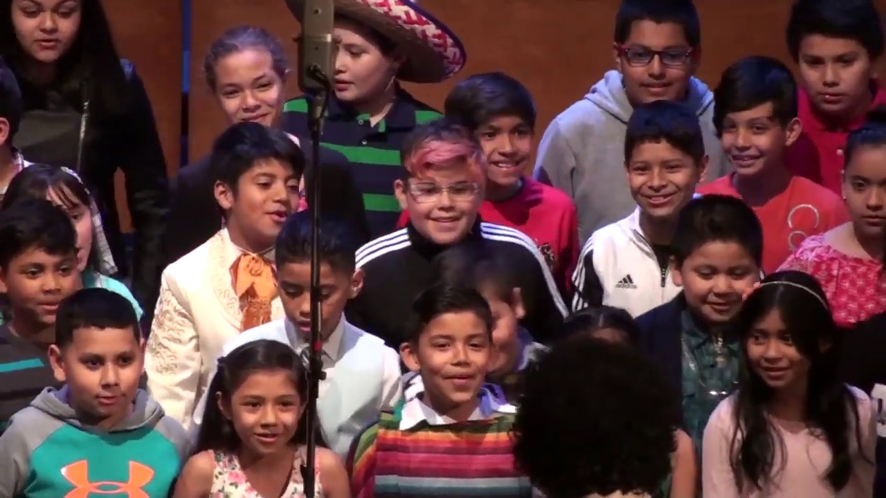 Hanson Park Elementary School students at Chicago a cappella's