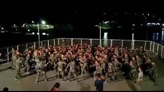 yel-yel salam rindu KORPS MARINIR...