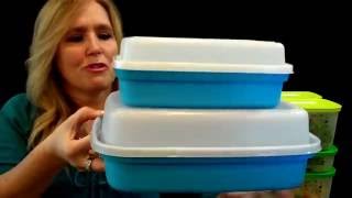 Tupperware Season Serve Junior and Season Serve Marinating Containers
