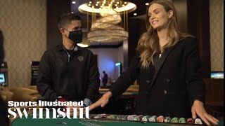 Josephine Skriver&#39;s Blackjack Lesson | Sports Illustrated Swimsuit