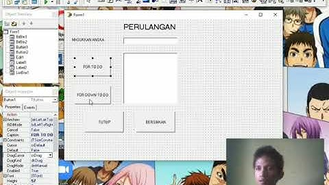 PERULANGAN FOR - BORLAND DELPHI 7