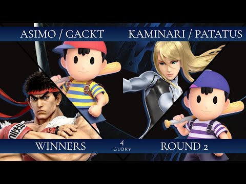 KAMINARI / PATATUS VS ASIMO / GACKT - WINNERS R2 - GLORY 4
