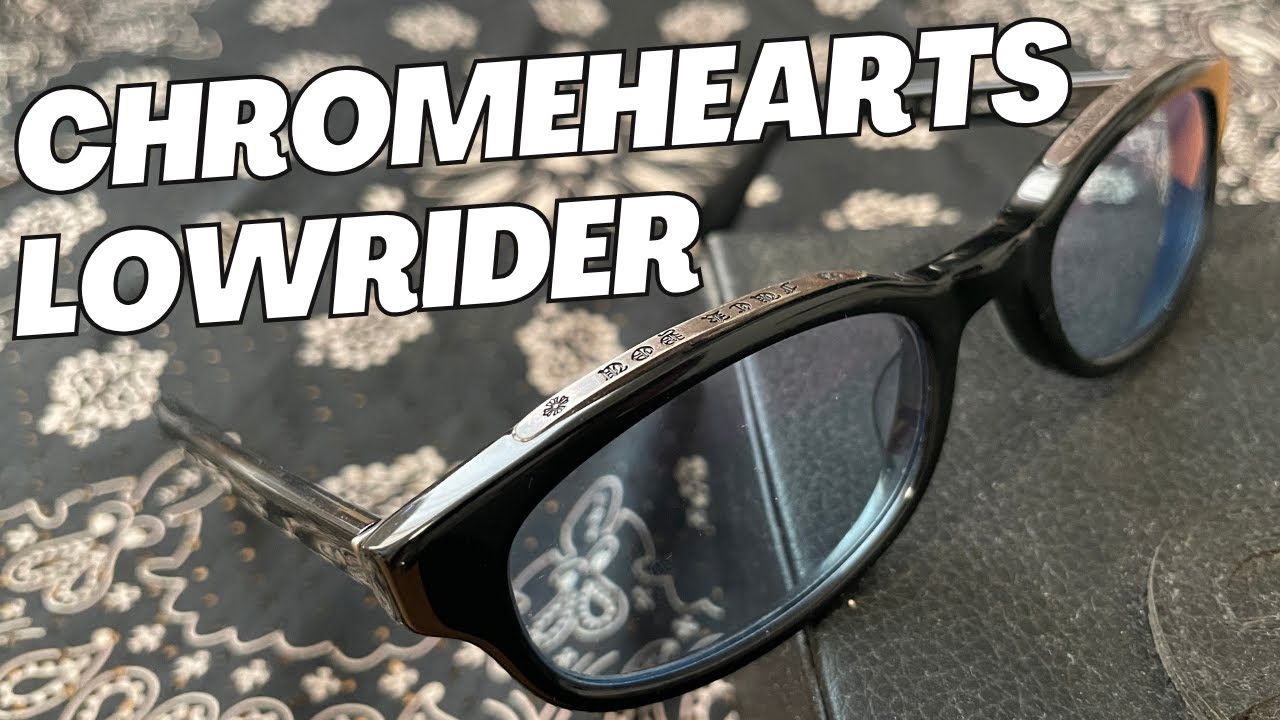 CHROME HEARTS クロムハーツLowrider サングラス Chrome Hearts クロムハーツ LOWRIDER 52 Sunglasses サングラス