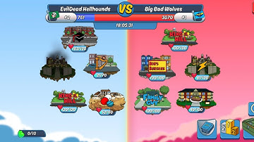 Animation Throwdown, Siege, EvilDead Hellhounds vs Big Bad Wolves 