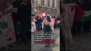 French Police Arrest Students Protesting Anti-Semitism Law