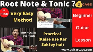 Root Note And Tonic In Hindi Explain Theory Simple Guitar Lesson Complete Guide Of Music Notes