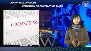 LAW OF SALE OF GOODS