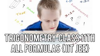 All Trigonometry formula's for class 11th || jee ||💯💯