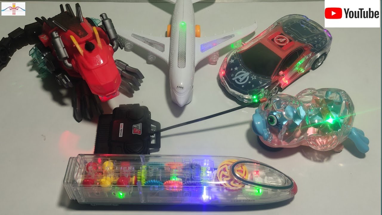 Spry Dargon toy car unboxing & Testing/Airbus a380/Captain America Rc car/Gear Train/Duck ling car