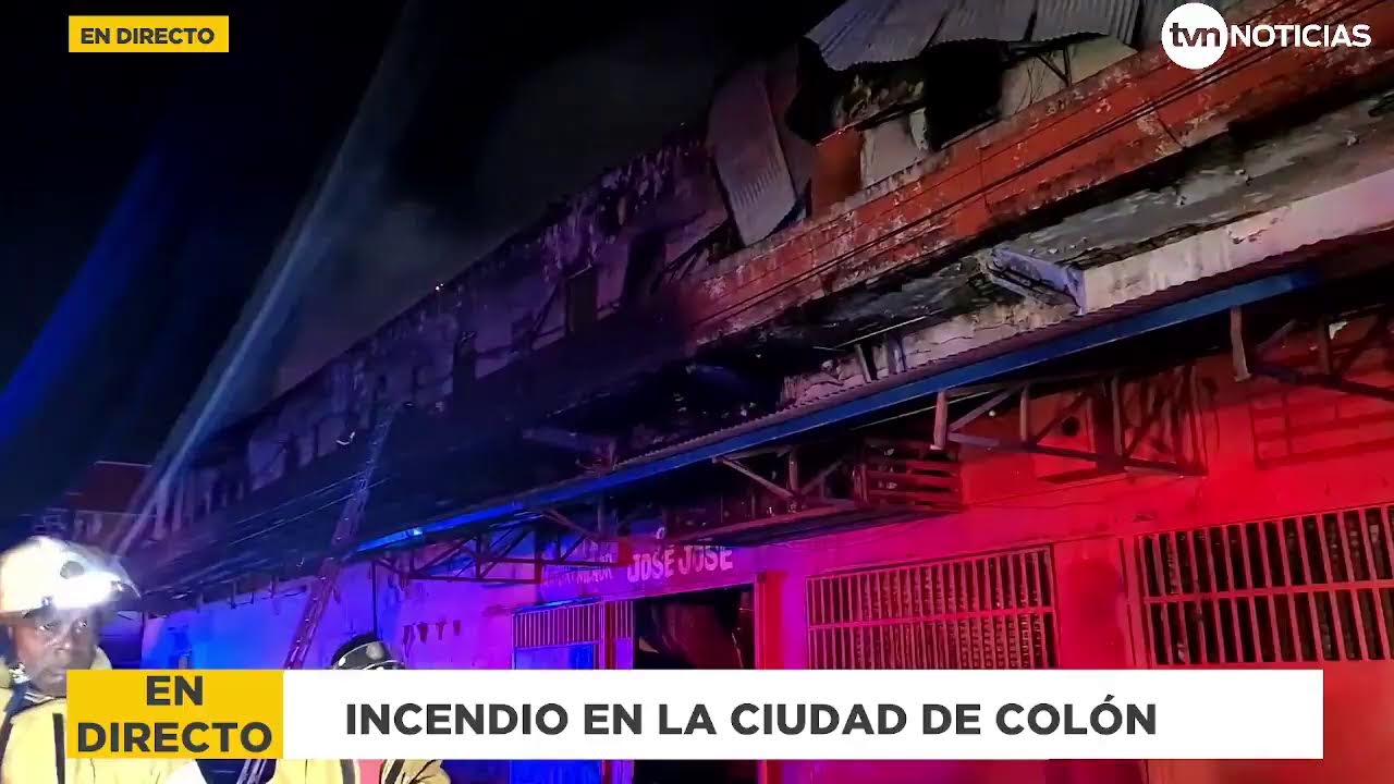 Incendio en la ciudad de Colón | ÚLTIMA HORA | EN DIRECTO