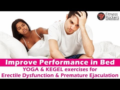 Yoga & kegel exercises for Erectile Dysfunction (ED), Premature Ejaculation (shigrapatan) | Hindi