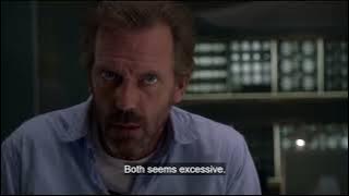 House and Wilson being gay for 15mins 'straight'