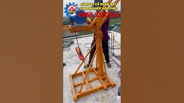Báo giá cả bộ cẩu xoay 360 độ. Khung cẩu xoay xây dựng 500kg. Cẩu xoay 360 độ 500kg cần tròn giá rẻ