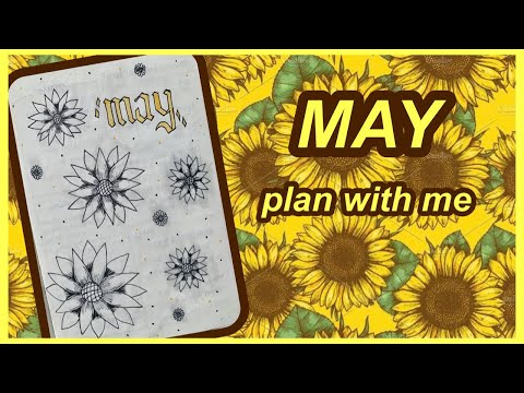 MAY bullet journal set up / PLAN WITH ME 2021