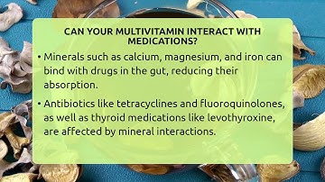 Can Your Multivitamin Interact With Medications? - The Health Supplement Hub
