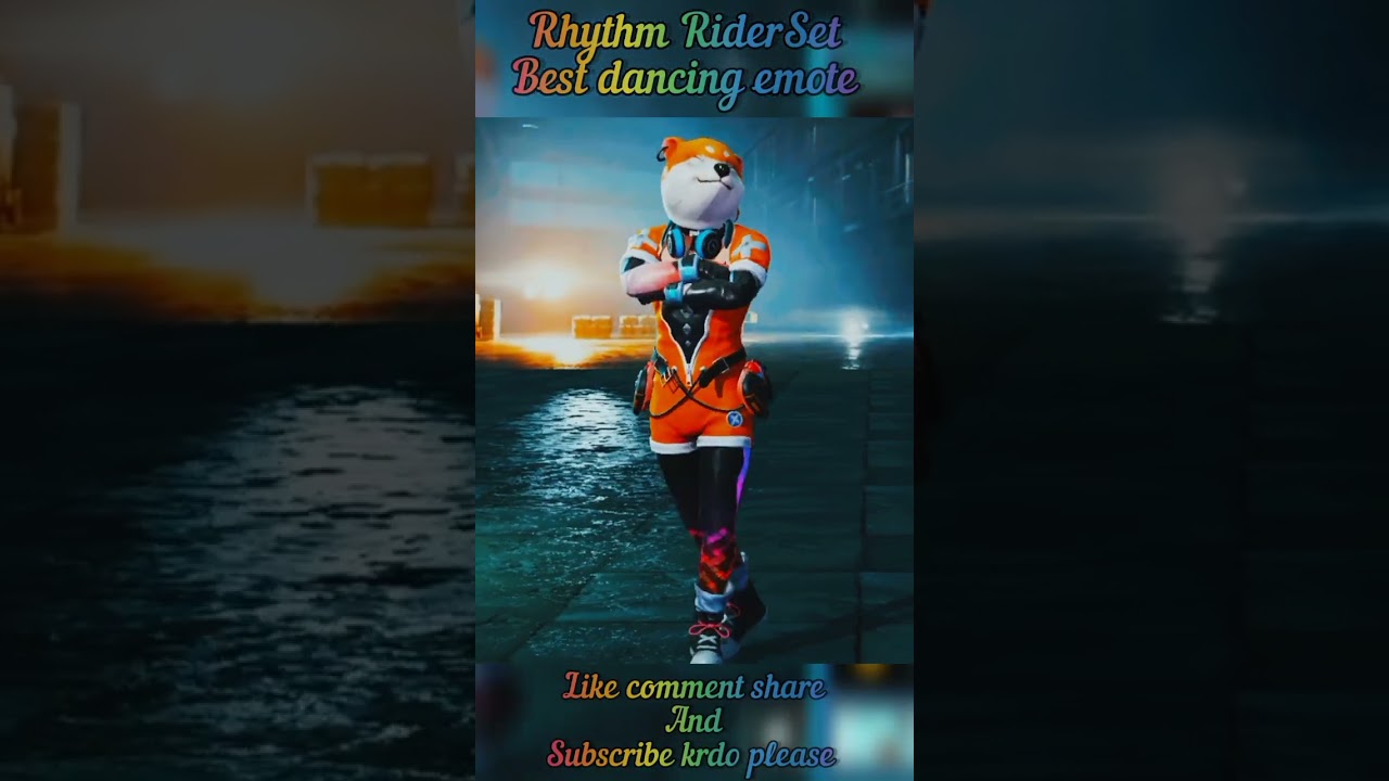 Rhythm rider set full emote attitude!!! 
