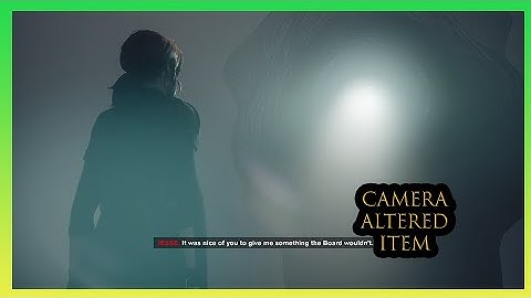 Camera Altered Item - Control the Foundation DLC