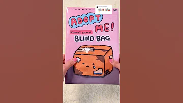 Adopt me! Blind Bag🎀 #asmr #blindbag #paperdiy