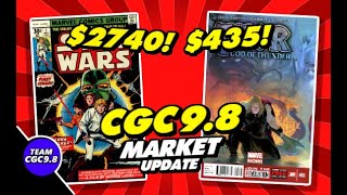 CGC 9.8 Comic Book Market Update [Star Wars #1, Thor: God of Thunder #2 & More]