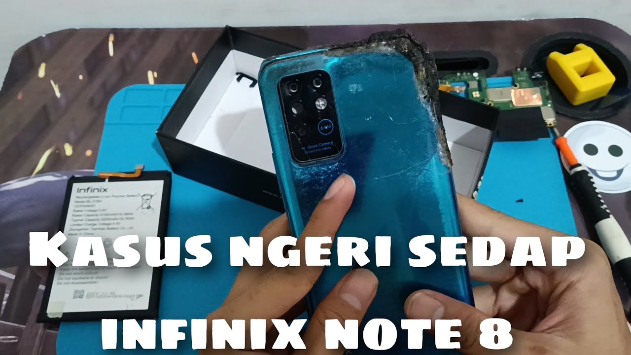 Bongkar / Rakit Infinix Note 8 mudah untuk pemula