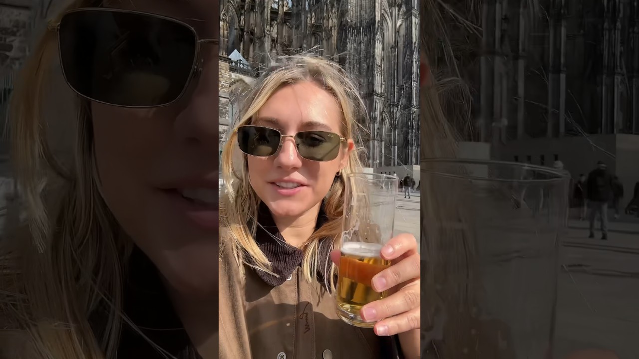 German vs American drinking beer 