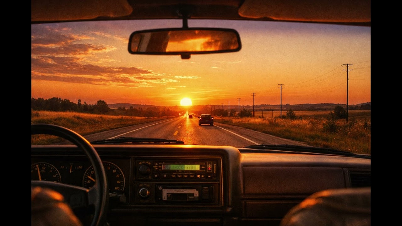 It’s Summer 1986 And You’re Driving Across America At Sunset.