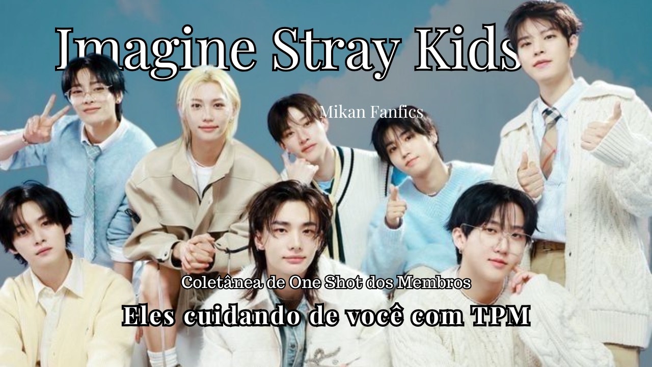 IMAGINE STRAY KIDS - Eles cuidando de você na TPM (Coletânea de One Shots)
