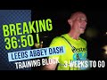 10k TRAINING | 8x1k session | Can I PB in the 10k as a Vet 45 |