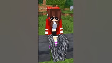 JJ Sister💪 - MAIZEN Minecraft Animation #shorts