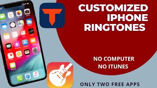 HOW TO USE ANY SONG AS YOUR IPHONE RINGTONE USING ONLY TWO FREE APPS || Ewura Akua Mintzz🇬🇭 screenshot 1