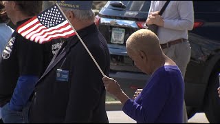 Officer Burton marked off duty for final time